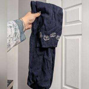 Photographer Navy Blue Scarf